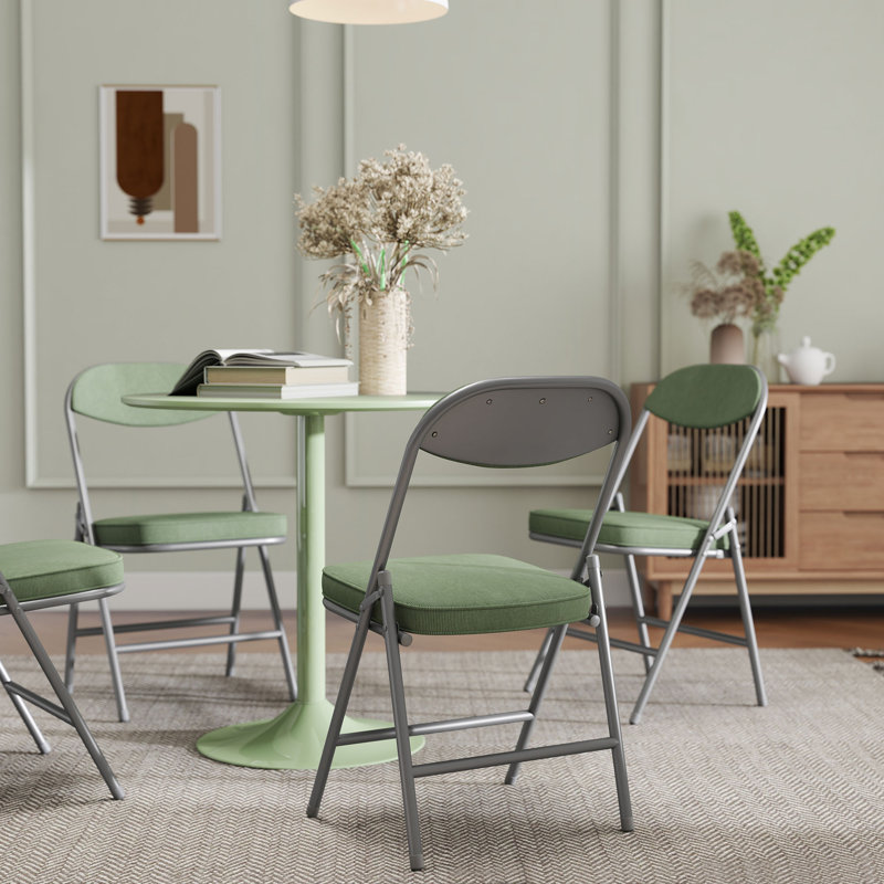 Office Folding Chairs Set of 4