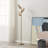Lyra 71 in. Modern LED Gold Floor Lamp with 3 Adjustable Metal Cylinder Shades