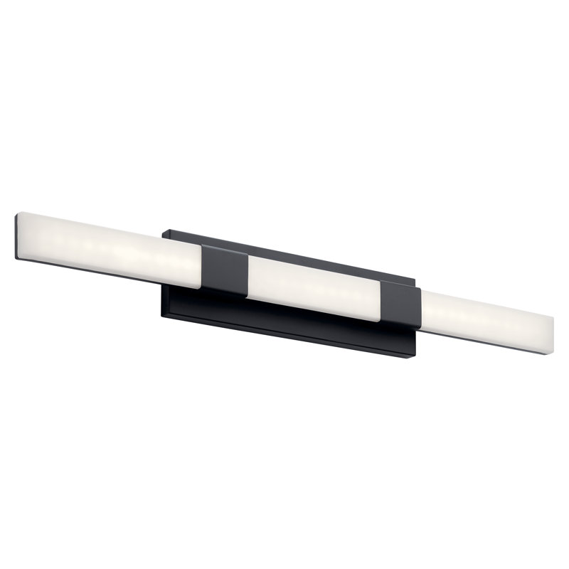 Hanah Dimmable LED Bath Bar, Matte Black