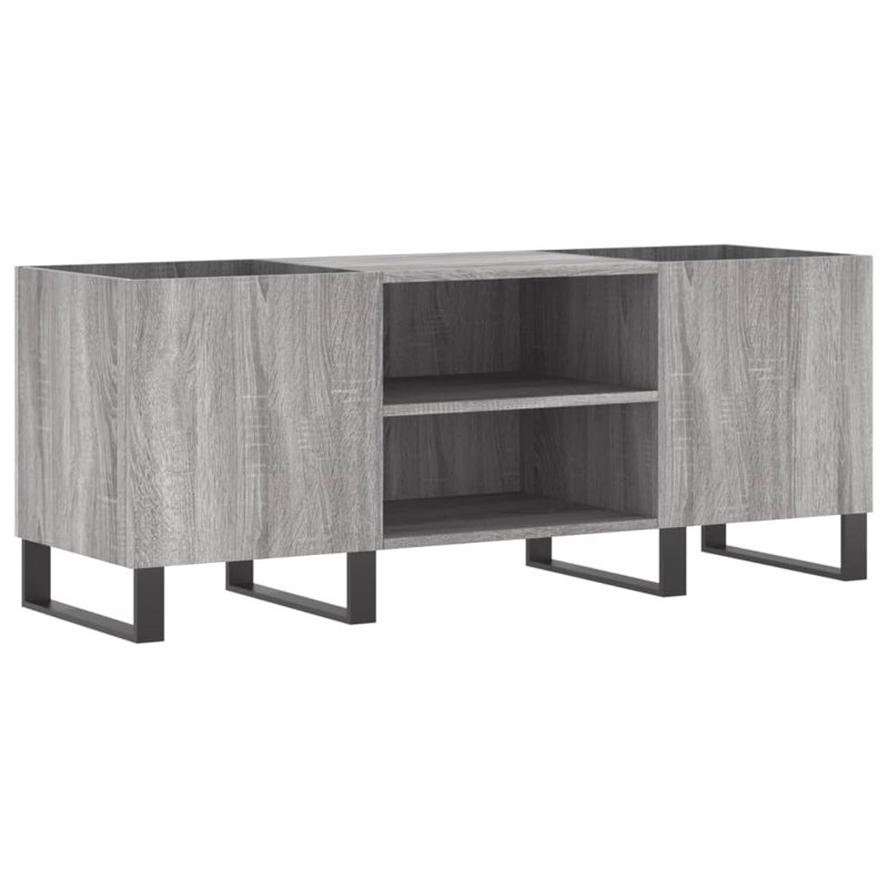 48cm H Media Cabinet, Grey Sonoma