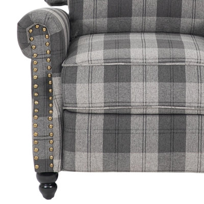 87.5cm Wide Glider Wing Chair Recliner