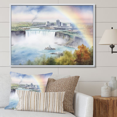«Nigara Falls Dreams Waterfall I», reproduction sur toile