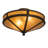 Yearby Glass Semi Flush Mount