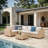 Outdoor 5-person Conversation Set With Cushions