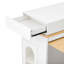 Table de salle à manger extensible avec plateau de table pliable, table de bar avec tiroirs et prise de courant, îlot de cuisine avec roues et crochets, buffet pour la cuisine et la salle à manger