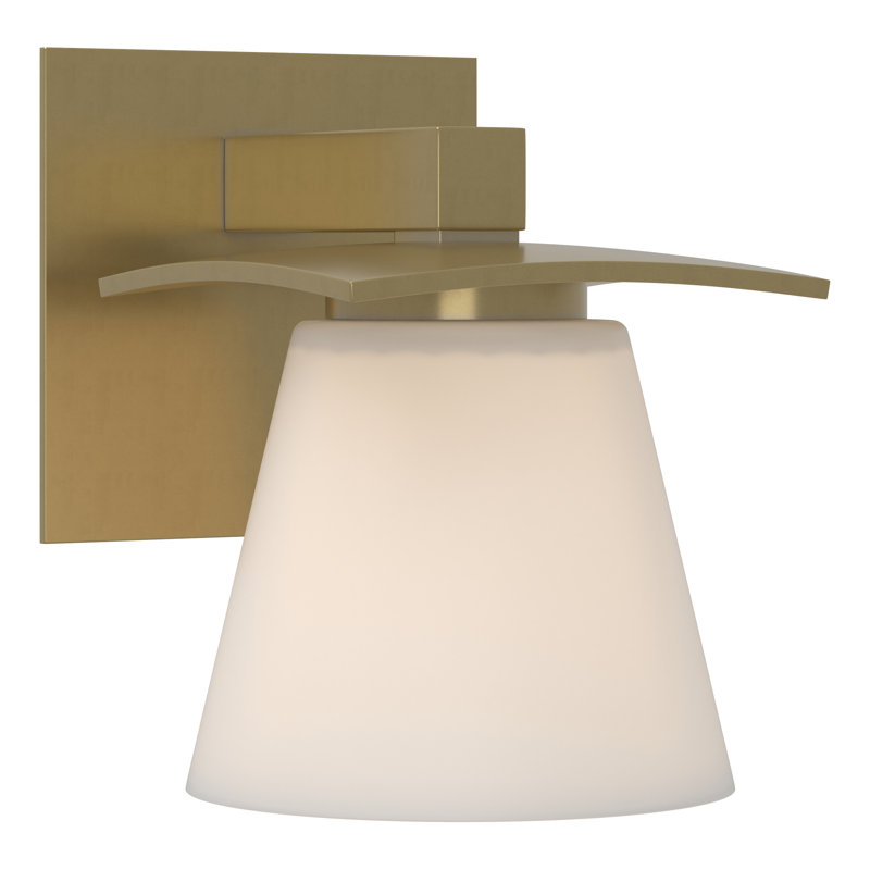 Wren 1 - Light Armed Sconce, Modern Brass
