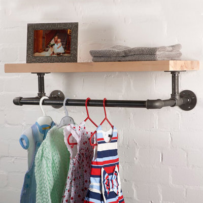 Erik Solid Wood Accent Shelf