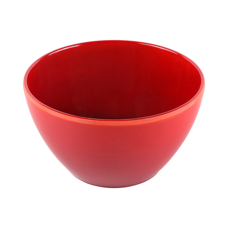 Bol rond en mélamine 5,5 po Maya, Rouge