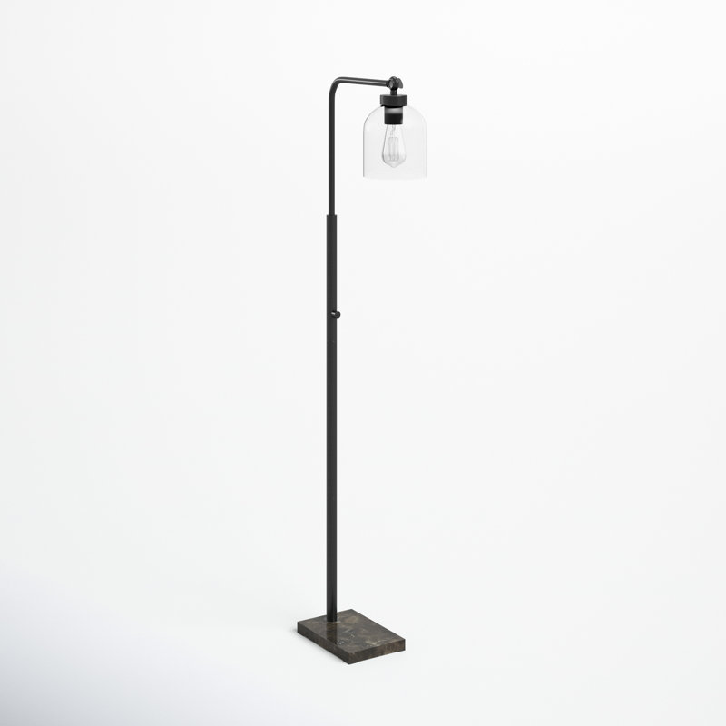 Gemma 55'' Task Floor Lamp, Black