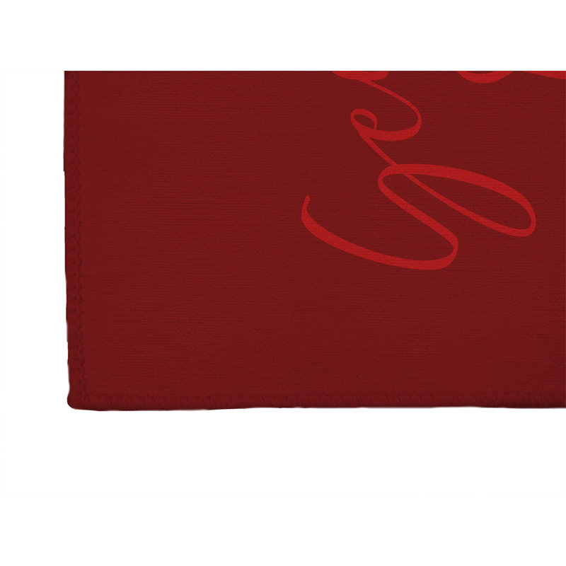 Tapis de porte d'intérieur Seas & Greeting, Rouge, L 60 po x L 84 po