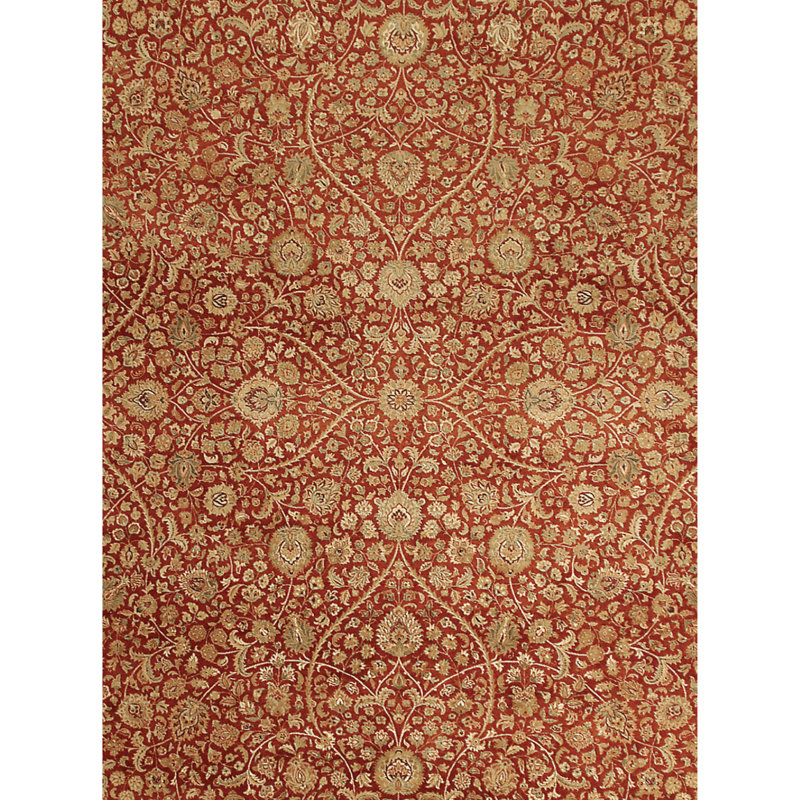 Wool Oriental Indoor Rug, Rectangle 8 pi x 10 pi