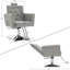 Fauteuil de coiffeur Hartnett, fauteuil de salon pivotant en similicuir-220341423