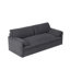 Grand canapé-lit escamotable, canapé-lit convertible 3 en 1 avec rangement latéral, causeuse multifonctionnelle en velours pour le salon, 66 po-131143839