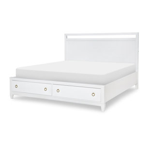 Lillybelle White Storage Panel Bed