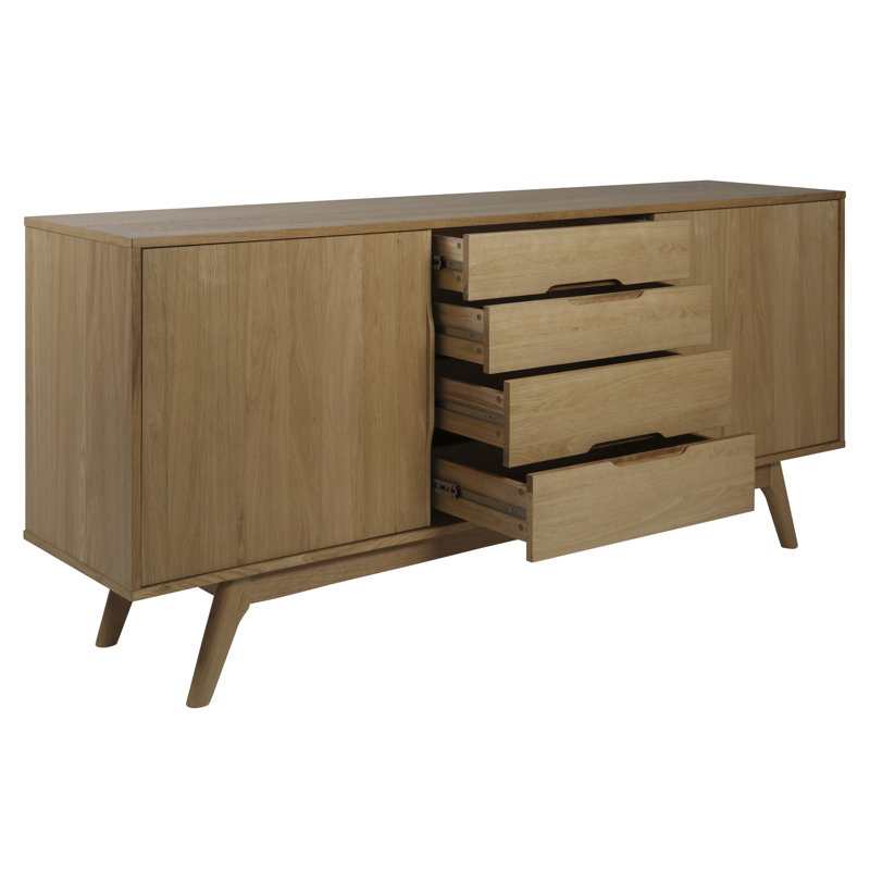 Cozumel 180cm Sideboard, Oak