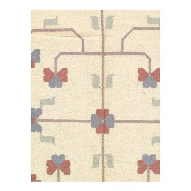 Wanonah Hand Woven Cotton and Wool Oriental Area Rug