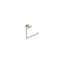 Deltana 55D2008-15 8-1/2" Length 55D Series Towel Ring Satin Nickel