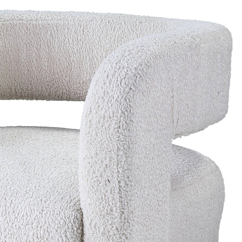 Chaise blanche avec rembourrage en mousse - offre un fauteuil de confort supérieur pour une assise confortable qui répond à vos besoins quotidiens