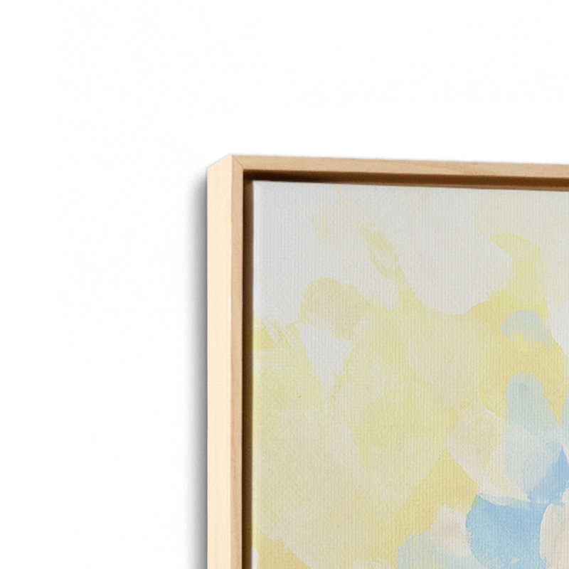 «Bright Abstract Wildflowers II» par June Erica Vess, reproduction d'art, H 30 po x l 30 po, Érable
