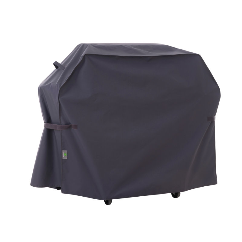 Premium Waterproof Outdoor Patio Grill Cover: Latest Rip-Stop Fabric, 3-Year Warranty, Gray, 43" H x 53" W x 27" D