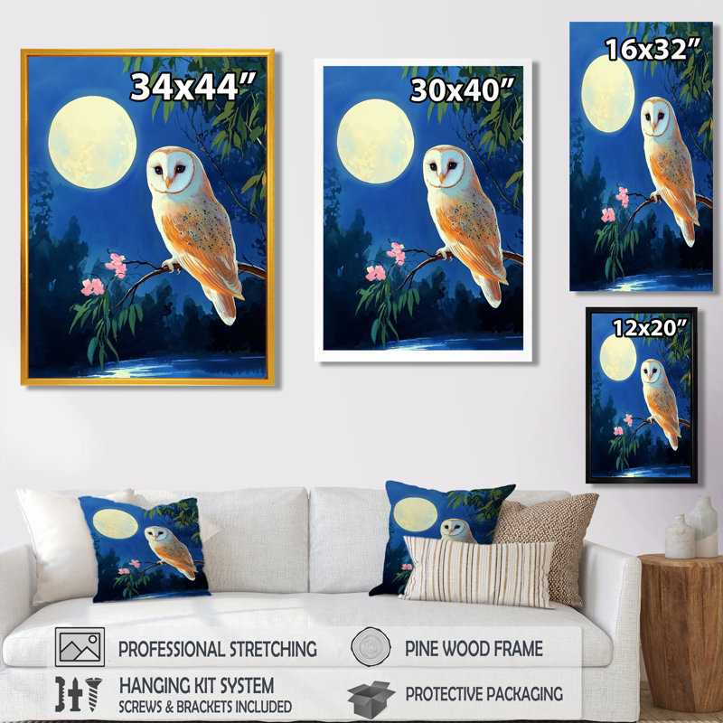 Reilly - animaux, impressions sur toile, H 40 po x l 30 po, Reproduction encadrée d'une seule photo, Blanc