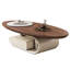 Table basse simple de style crème moderne-105974130