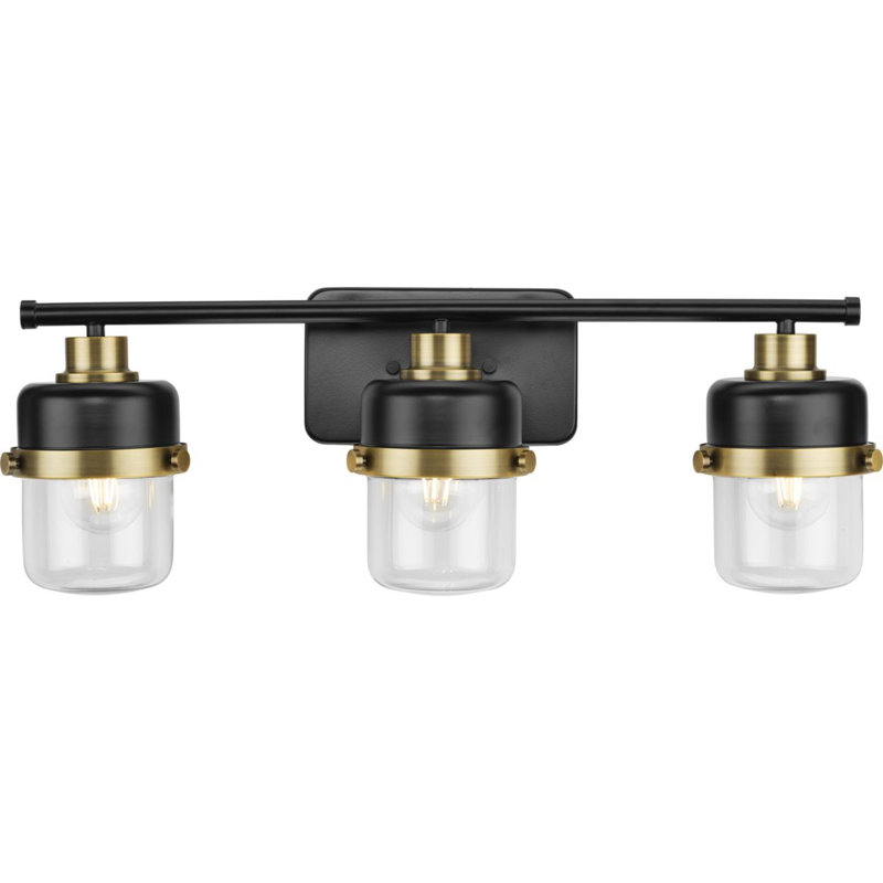 Vander 3 - Light Dimmable Vanity Light, Matte Black