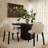 Foxy Textured Fabric Dining Chair-114319069-114319070