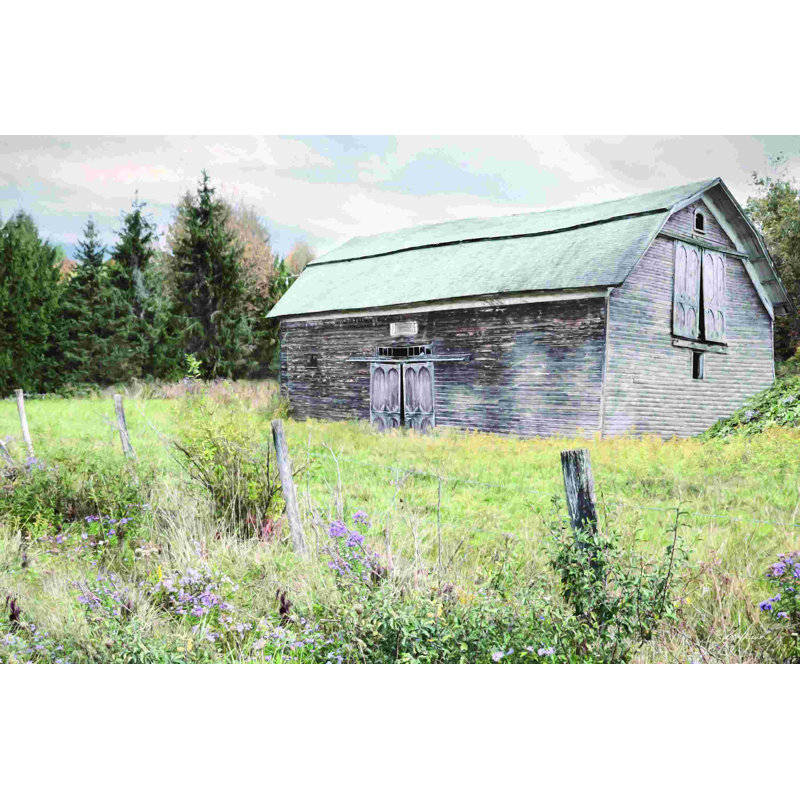 Grange rustique rustique, H 8 po x l 12 po