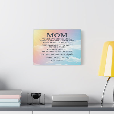 No Frame Print on Canvas