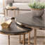 Ensemble de 3 tables basses rondes gigognes