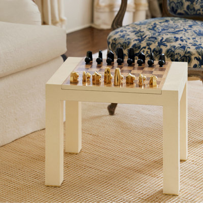 Shagreen Chess Side Table