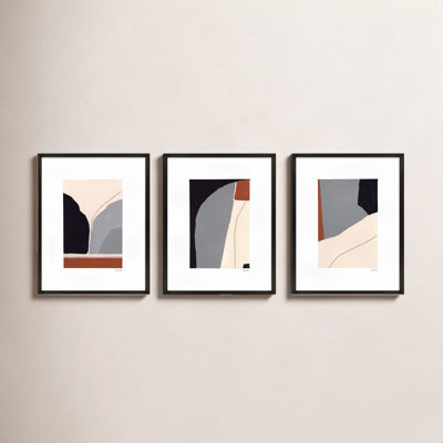Transcendence. Set Of 3 by Andrea Stokes