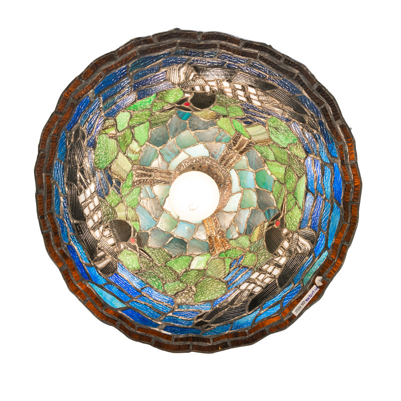 14" Wide Loon Pendant