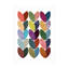 Lot de 3 « Scandinavian Hearts 1 » - Impression sur toile par Tom Quartermaine-620810920