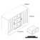 Erison 2 Door and 3 Drawer Sideboard
