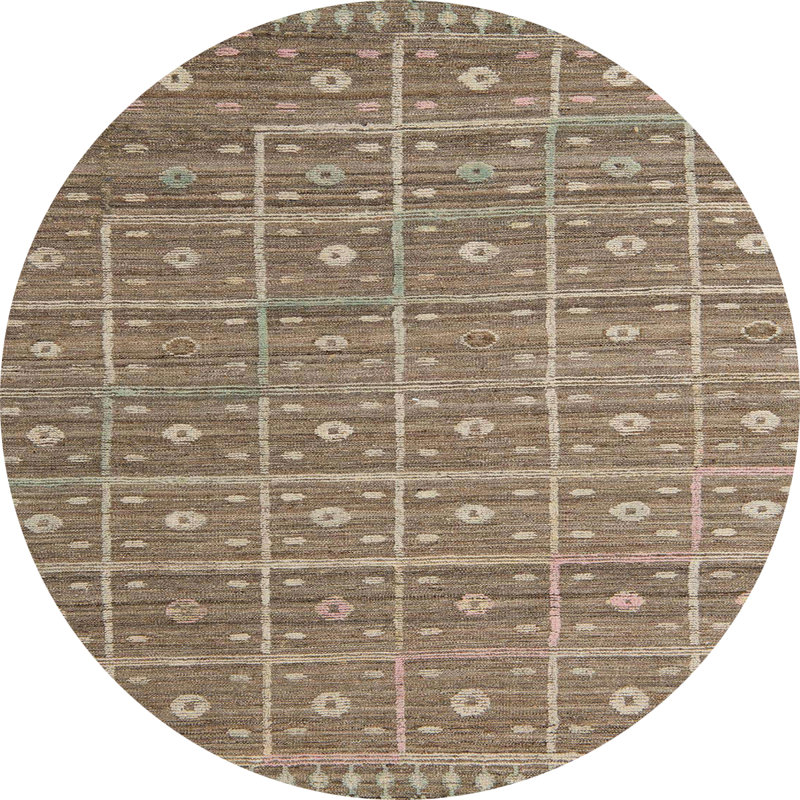 Tapis abstrait moderne 5180, Rond 4 pi