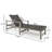 Hampton Wood + Wicker Chaise Lounge-493713628-493713633