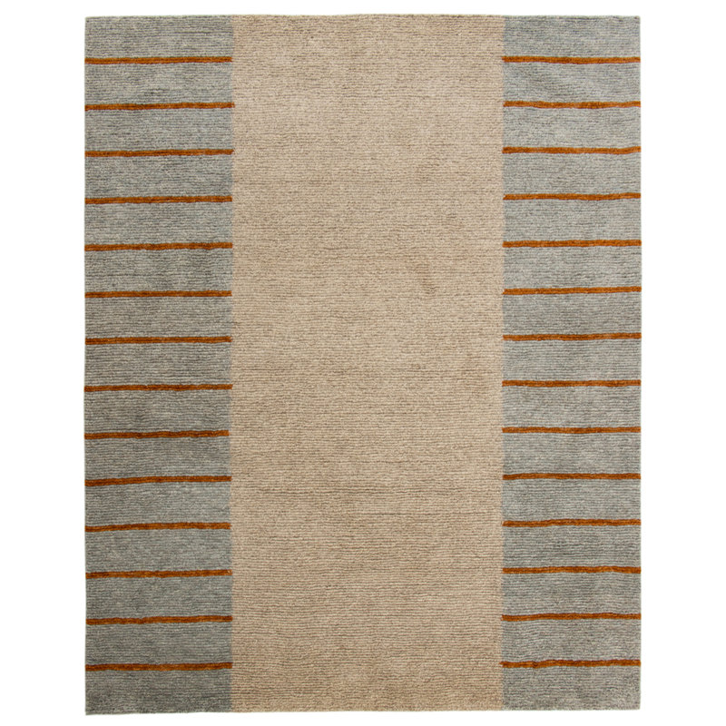 Purlin Hand-tufted Wool Rug, Rectangle 8' x 10'