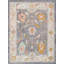Oushak Hand Knotted Wool Oriental Area Rug in Gray/Ivory/Yellow