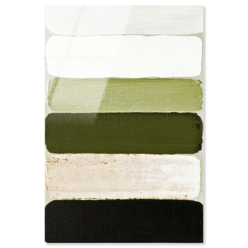"Olive Stack II", reproduction d'art sur acrylique par Art Remedy, prête à être suspendue, 30 x 45, H 45 po x l 30 po