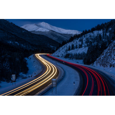 I-70 West, Colorado par Sparty1711 - Photographie de toile tendue