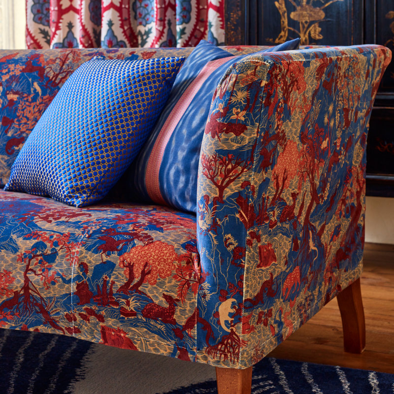 Avalonis Fabric, Como Blue/Koi