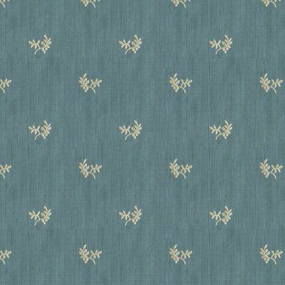Les Alizes Bayberry Strie 100% Cotton Fabric