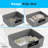 SereneLife Locking Storage Container Bin-2058782732