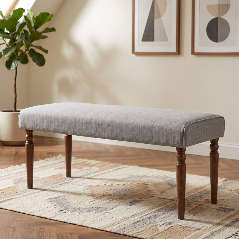 Banc de salle à manger Pryor, Brun