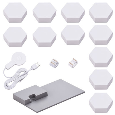 Lampe de table blanche 1,2 po Etchemin