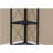 4-Tier Corner Etagere Bookshelf with Fan-Shaped Shelves and X-Design Metal Frame for Office or Bedroom-1196379503