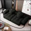 Canapé modulaire surdimensionné moderne avec 2 chaises longues, 2 accoudoirs et 4 coussins, tissu chenille scintillant-1718868748