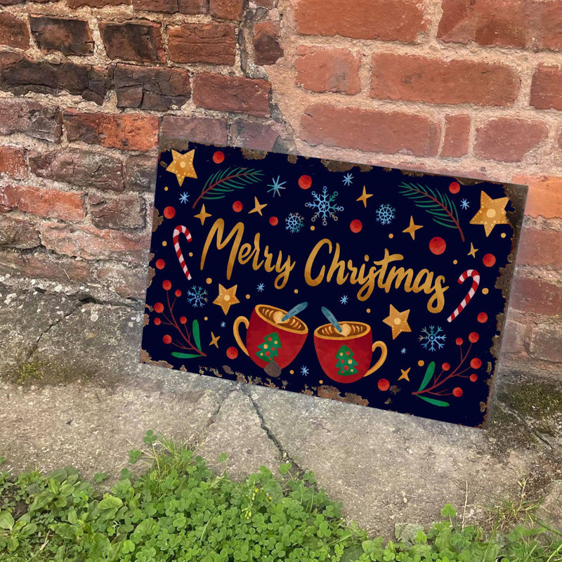Handmade Food & Beverage Wall Decor on Metal, 60cm H x 80cm W